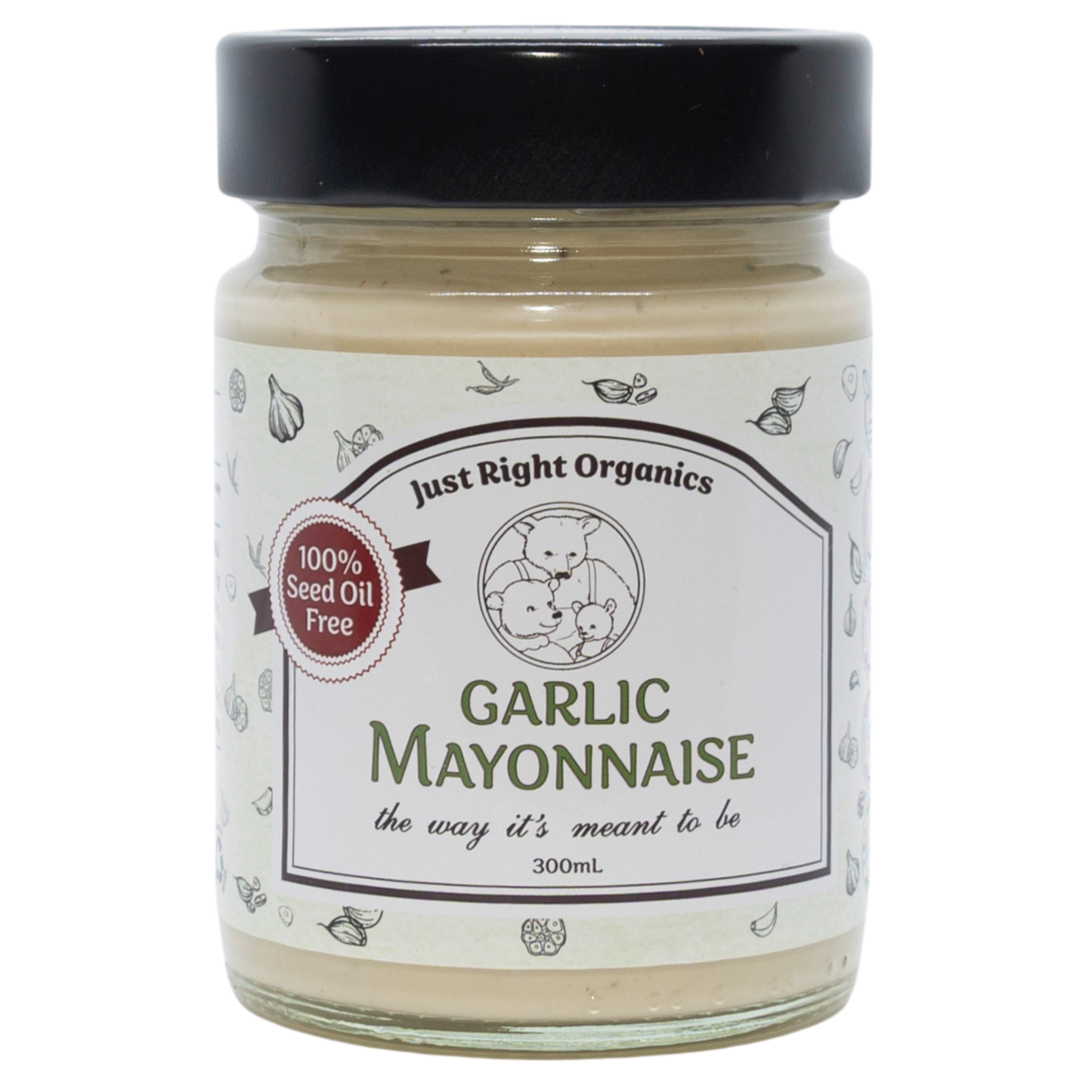 Garlic Mayonnaise - tangy, seed-oil-free aïoli