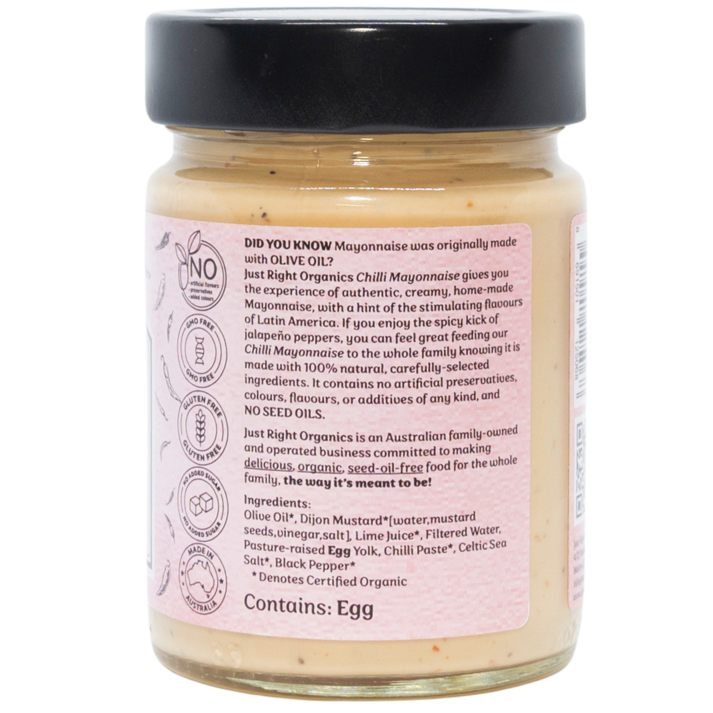 Chilli Mayonnaise - for the health-conscious connoisseur