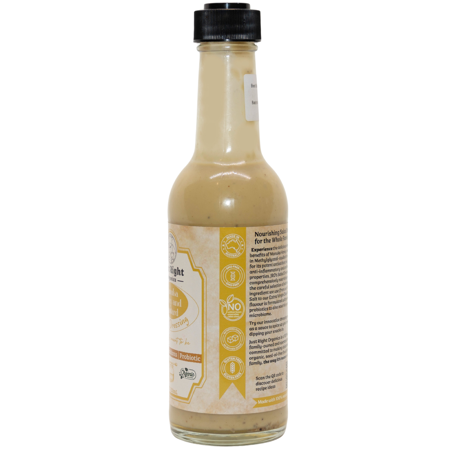 Manuka Honey and Dijon Mustard Salad Dressing - rich in Methylglyoxal