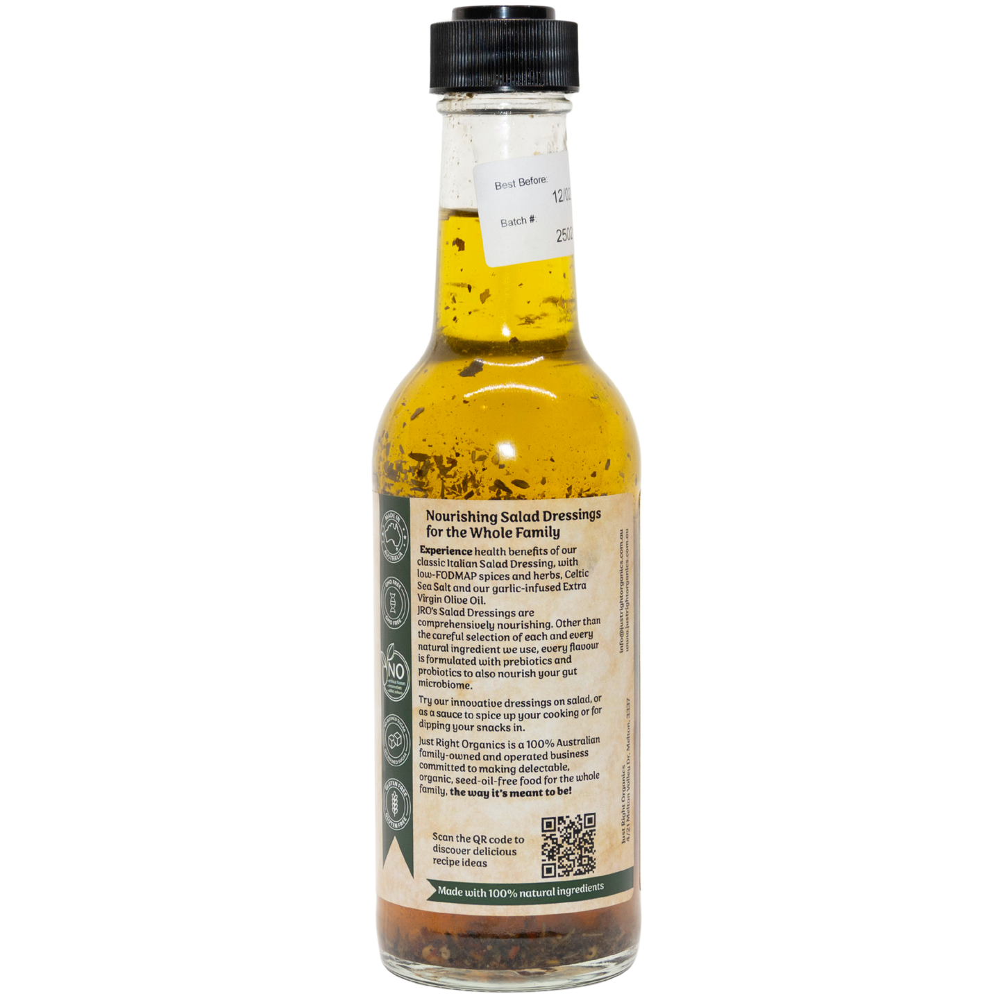 Italian Salad Dressing - Low FODMAP