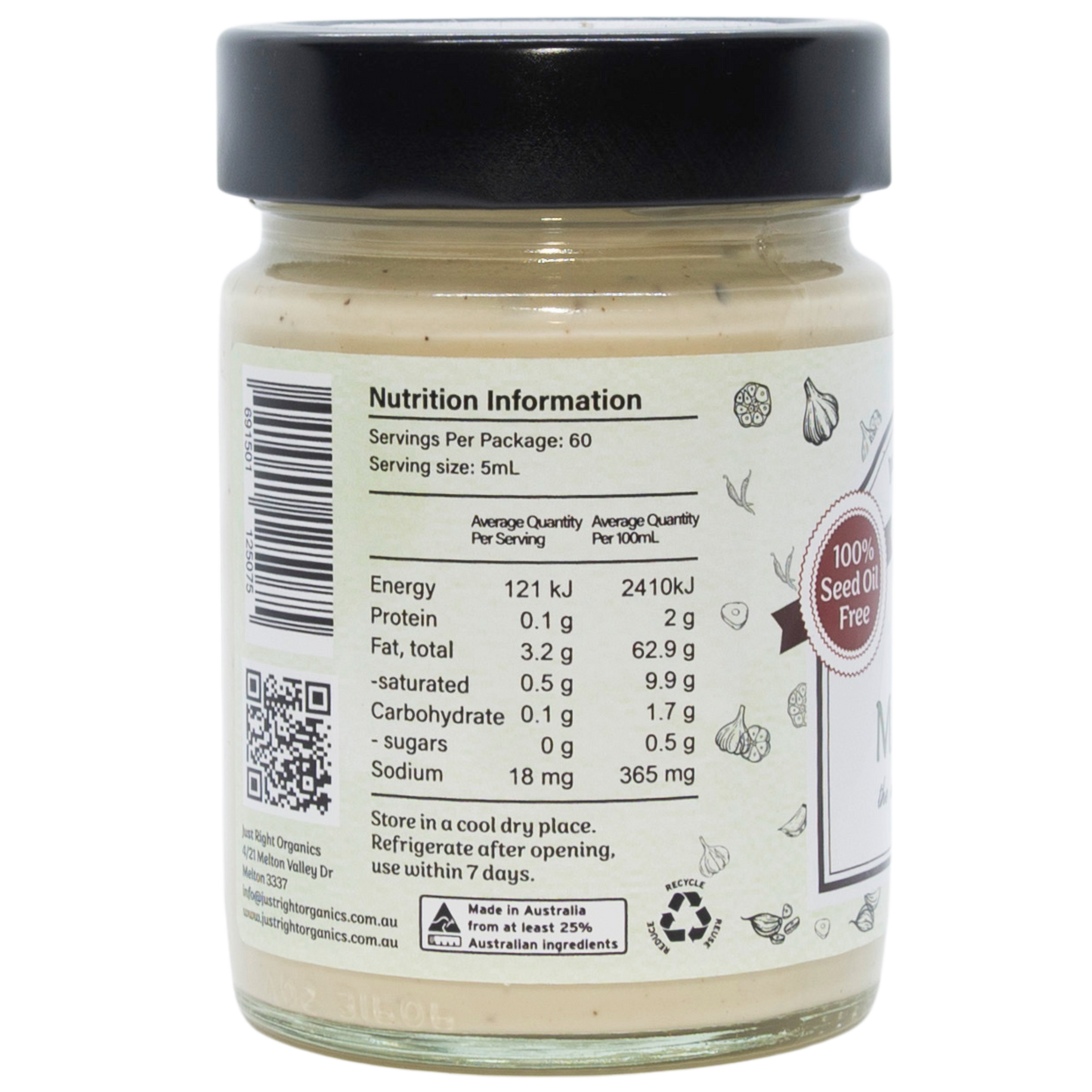 Garlic Mayonnaise - tangy, seed-oil-free aïoli
