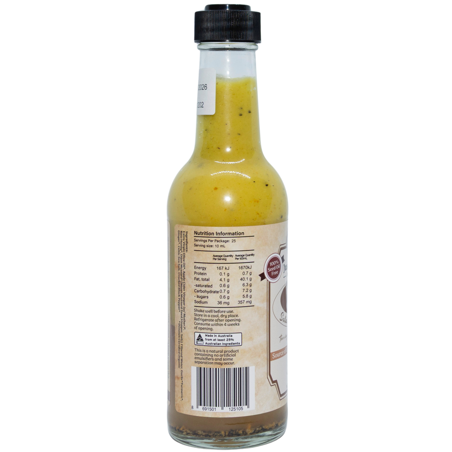 Turmeric and Ginger Salad Dressing - Rich in curcumin