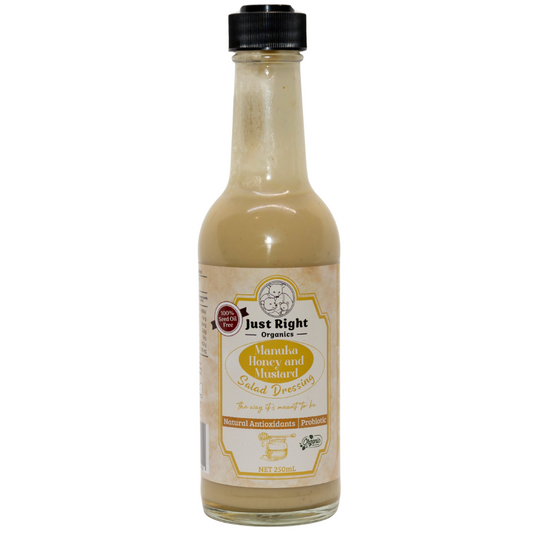 Manuka Honey and Dijon Mustard Salad Dressing - rich in Methylglyoxal